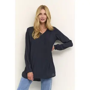 Tunique col V femme KAFFE Amber image-1