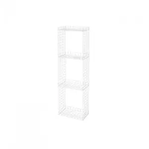 Κομψός Μεταλλικός Ράφι Μεγάλο Kalager Grid Shelf image-0
