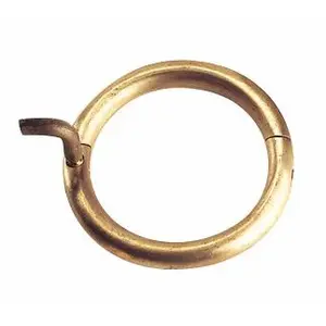 Irish Self-Drilling Brass Ring Kamer image-0
