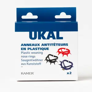 Espaçador com espiga de plástico, modelo grande Kamer (x2) image-1