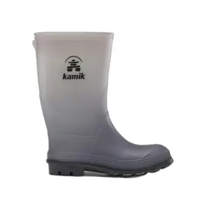 Kids' large size rain boots Kamik Stomp Print image-0
