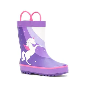Girls' plus size rain boots Kamik Unicorn image-0