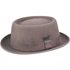 k0212co-cc202-hat-kangol-lite-felt-pork-pie-cocoa