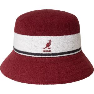 k3326st-cr605-bob-a-rayures-kangol-bermuda-cranberry
