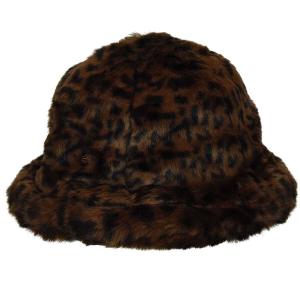 k4190st-le249-bob-faux-fur-woman-kangol-casual-lampart