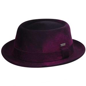 k4386-bs543-hat-kangol-polished-porkpie-blackberry-swirl