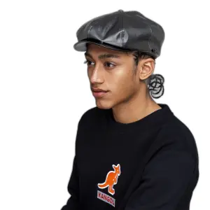 Béret faux cuir Kangol image-3