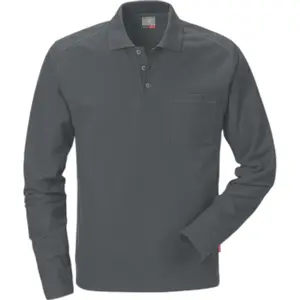 Long sleeve polo shirt Kansas 7393 PM image-0