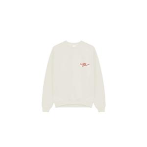 Ronde hals biologisch katoen trui Kaotiko Crew Coffee Culture