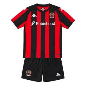 Conjunto de pantalón corto y camiseta Domicilio niño OGC Niza 2026/27 image-0