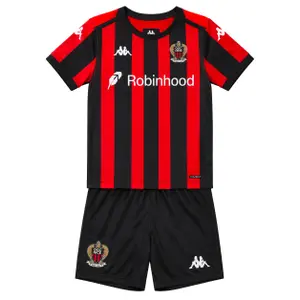 Conjunto de pantalón corto y camiseta para bebé OGC Nice 2026/27 image-0