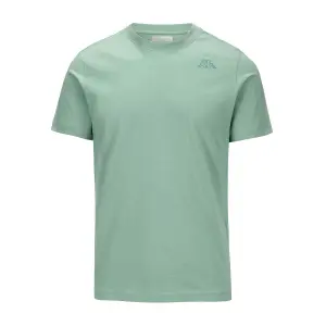 304j150-a0o-t-shirt-kappa-cafers-slim-green-lichen-green-wasabi