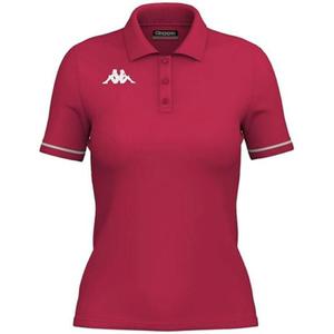 32132fw-a25-polo-shirt-kappa-barla-fuchsia-white