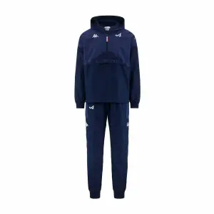 Kinder Trainingsanzug mit Kapuze 1/2 Zip Alpine F1 Asteody 2023 image-0