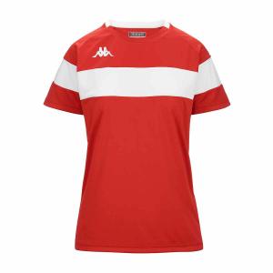 331435w-a03-maillot-femme-kappa-dareta-red-white
