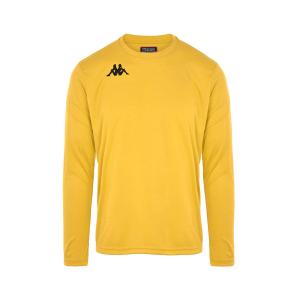 37195fw-x5s-maillot-kappa-dovol-jaune-poussin