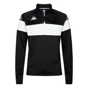 38111zw-a08-sweatshirt-kappa-dovare-zwart-wit