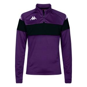 38111zw-a0y-sweatshirt-kappa-dovare-violet-zwart
