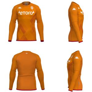 Long Sleeve Goalie Jersey AS Monaco Kombat Pro 2022/23 image-0