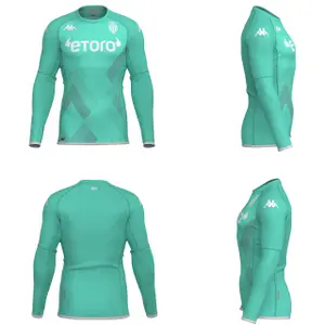 Langärmeliges Torwarttrikot AS Monaco Kombat Pro 2022/23 image-0
