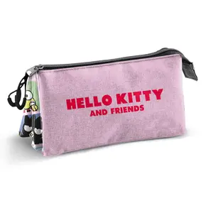 Triple Pencil Case Karactermania Hello Kitty Panels image-1