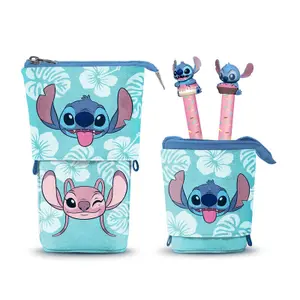 Pencil Case with 2 Erasable Pencils Karactermania Disney Stitch