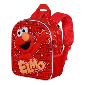 Rucksack Kind Karactermania Sesame Street Elmo 3D image-2