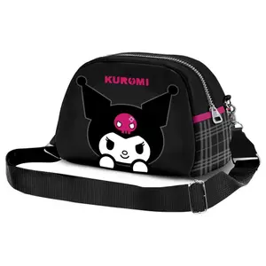 Τσάντα χιαστί για παιδιά Karactermania Hello Kitty and Friends Kuromi Skull image-0