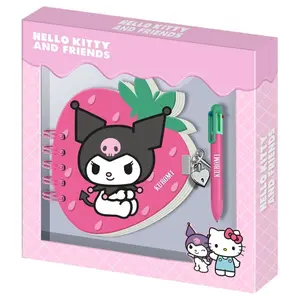 Diary Karactermania Hello Kitty and Friends Kuromi Strawberry