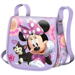 Σακίδιο χιαστί με βέλκρο για κορίτσι Karactermania Disney Minnie image-0