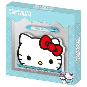 Ημερολόγιο και στυλό παιδιού Karactermania Hello Kitty and Friends image-0