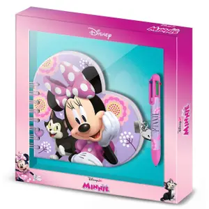 Ημερολόγιο και στυλό κορίτσι Karactermania Disney Minnie image-0
