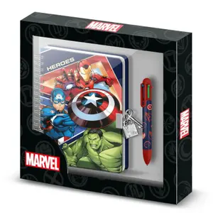 Child's Diary and Pen Karactermania Marvel Avengers image-0