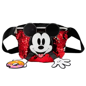 Sequin bag for kids Karactermania Disney Mickey Donut image-0