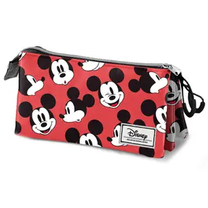 Dreifaches Etui Kind Karactermania Disney Mickey Blinks
