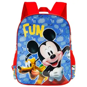 Adaptable backpack for children Karactermania Disney Mickey Fun image-0