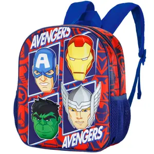 3d backpack for kids Karactermania Marvel Avengers The Four image-1