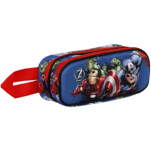 3d double pencil case for children Karactermania Marvel Avengers Energy image-2