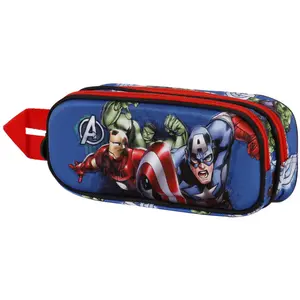 3d double pencil case for children Karactermania Marvel Avengers Energy image-1