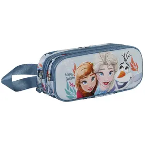 Girls' double pencil case Karactermania Disney Frozen 2 Nature 3D image-2