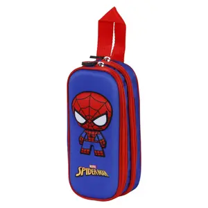 3d double pencil case for children Karactermania Marvel Spiderman Bobblehead image-1