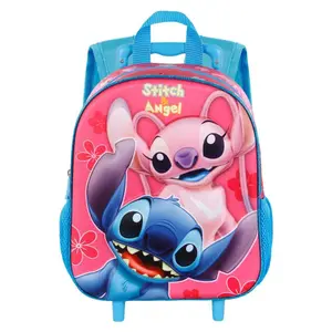 Children's trolley Bag Karactermania Disney Stitch image-0