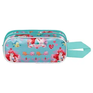 Triple pencil case for girls Karactermania Disney The Little Mermaid Ariel Sea 3D image-2