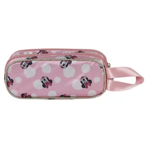 Girls' double pencil case Karactermania Disney Minnie Garden 3D image-3