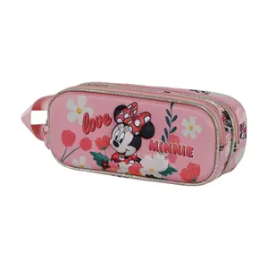 Girls' double pencil case Karactermania Disney Minnie Garden 3D image-2