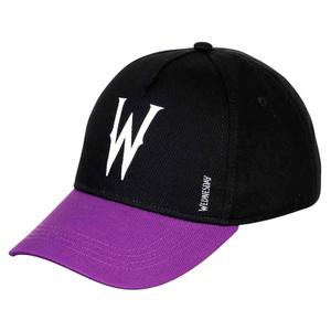 8445118061680-baseball-cap-for-kids-karactermania-wednesday-black-purple-11x21x25-cm