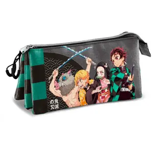 Children's triple kit Karactermania Demon Slayer Kimetsu No Yaiba Akushon image-0
