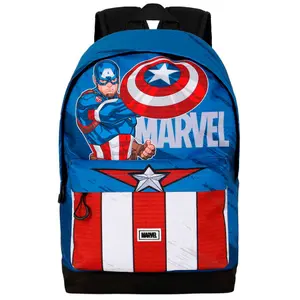 Adaptable backpack for children Karactermania Marvel Captain America Gears image-0