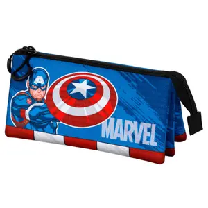 Kit triple para niños Karactermania Marvel Captain America Gears image-2