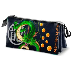 Children's triple Pencil case Karactermania Dragon Bal Plus Shenron image-0